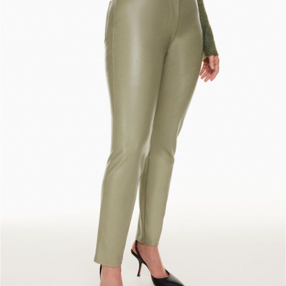 Wilfred Melina Slim Vegan Leather in Bitter Sage - Picture 2 of 6